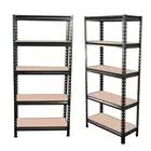 2 Units of 0.7M MDF Board Garage Racking Storage Shelving Warehouse Racks 750kg