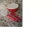 Tupperware Kid's Mixing Bowl Set MINI Bowl, Rolling Pin, Measuring Cup NEW