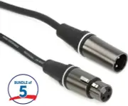 Gator Cableworks Composer Series Microphone Cable - 20 foot (5-pack)
