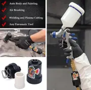 Fisheye Filter Spray Gun Tool Inline Air Oil Water Blocker