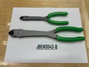 Snap-On Tools USA NEW GREEN 2 Piece Long Neck Diagonal Cutter Pliers Lot Set