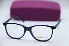 NEW ETNIA BARCELONA SPRIG BLUE HAVANA AUTHENTIC EYEGLASSES W/CASE 46-15