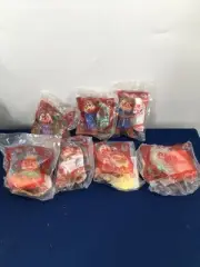 Lot of 7 Toys McDonald's 2011 Happy Meal Toy Alvin and Chipmunks Chipwrecked