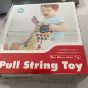 Uk Stock 4 In 1 Pull String Toy Sensory Aid Kids Bargain 18 Months +