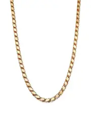 Alberto Amati 14K Yellow Gold High-Polished Wide Link Collar Necklace, 18
