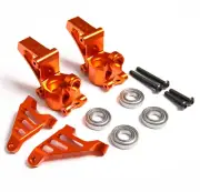 GTB Metal Front Wheel Hub Carrier Pull Arm for 1/5 RC Car HPI KM rv Baja 5b Part