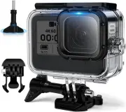 60M/196FT Waterproof Case for Gopro Hero 13/12/11/10/9 Black,Xkimos Dive Hous...