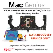 Apple MacBook Pro A2442 14 inch M1 Pro/ Max 2021 Data Recovery Service