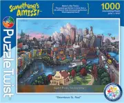 PuzzleTwist Downtown St. Paul - Something's Amiss! 1000 Piece Jigsaw Puzzle By M