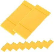 10pcs Disassembly Tool Disassembly Model Accessory Opening Tool for Model Parts Model Part Splitting Tool Modeler Basic Tool Prying Board for Model Building Yellow Plastic