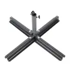 Cross Umbrella Base Cross Brace Stand Adjustable Patio Umbrella Base Sunshades