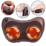 MASSAGE PILLOW SHIATSU ELECTRIC-NECK-MASSAGER HEAT HOME/