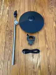 Alesis 10" Cymbal NEW w/21" Arm, Command Clamp & Cable Surge DM10 Command Drum