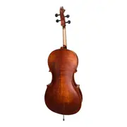 Steinhoff Full Size Solid Top Student Cello Set (Antique Finish)