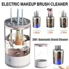 Greyish-white Electric Makeup Brush Cleaner, Fast And Efficient Cleaning Tool