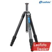 Leofoto LO-284C Video Tripod Carbon Fiber Lightweight with Built-In Ball & Bag