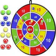 BooTaa 29" Large Dart Board for Kids Kids Dart Board with Sticky Balls Boys T...