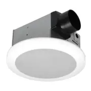 110 CFM 1.5 Sones Ceiling Bathroom Exhaust Fan with Bluetooth Speaker and CCT