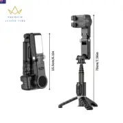 360° Rotation Face Tracking Shot 2-Axis Gimbal Stabilizer Selfie Stick Tripod St