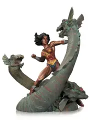 Wonder Woman vs Hydra Patina Mini Statue DC Comics Adam Hughes NEW SEALED