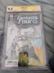 Fantastic Four #1 Premiere Edition Cgc 9.2 Signed Simone Bianchi