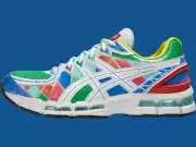1201A992-960 KENZO Asics Gel-Kayano 20 Multi White Men's size 7-10