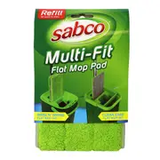 Sabco rinse n wring Multi-Fit Flat Mop Pad Refill