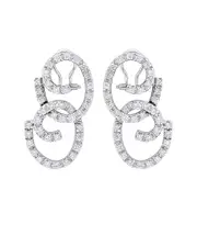 Diana M. Fine Jewelry 18K 3.50 ct. tw. Diamond Earrings