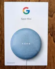 Google Nest Mini (2nd Generation) Smart Speaker - Sky Blue