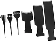 Gogogmee Complete Hair Dye Tool Set 6pcs Kit Includes Brush Board for Home Salon
