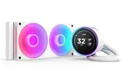 NZXT Kraken Elite 240 RGB V2 240mm All-In-One CPU Cooler - White [RL-KR24E-W2]