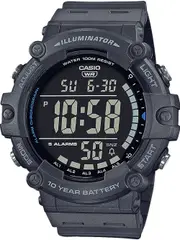 Casio Sports AE-1500WH-8BVEF Black Dial Grey Resin Mens Watch