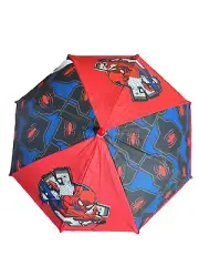 Marvel Spiderman Umbrella w/ Clamshell Handle for Kids Age 3-7