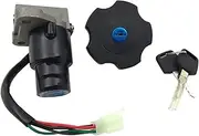 Ignition Switch for XT600 1990-1995 TW200 2003-2017 XT225 DT200 DT200R 91-94 Motorcycle Gas Tank Fuel Cap Ignition Switch Lock Key Set Motorcycle Ignition Switch Lock