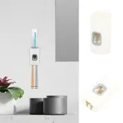 Refillable Toothpaste Dispenser Electric Toothpaste Dispenser Toothbrush Rack