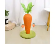 Carrot Claw Scratcher - Sisal Grinding Post for Cats and Kittens (Radish Upgrade Version, 26x26x29cm)