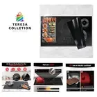 Large Induction Cooktop Protector Mat ,Translucent Magnetic Electric Stove Bu...