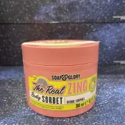 Soap & Glory The Real Zing - Body Sorbet Lemon, Lime & Neroli -Vegan Cream 10oz