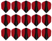 5 New Sets Harrows Retina X Standard Dart Flights – Ships w/ Tracking - Red