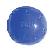 Kong Dog Squeezz Ball Large Dog Toy Fetching Recessed Squeaker Active Play Chew