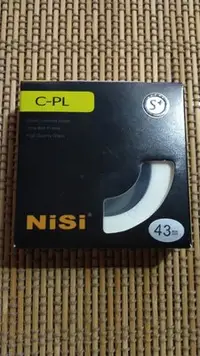 在飛比找Yahoo!奇摩拍賣優惠-NiSi 耐司 S+CPL 43mm Ultra Slim 