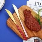 Stainless Steel Steak Butter Cheese Knife Spreader Slicer Cutlery Tableware Tool
