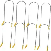 WOFASHPURET 16pcs Hot Curler Clips Replacement Securing Pins for Electric Rollers Durable Hot Roller Clamps for Curls Compatible for Hair Styling