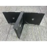 Double 2-Disc CD Cases Holder For Sony PlayStation 1 PS1 Video Games