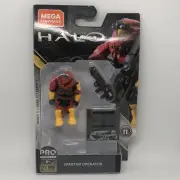 HALO MEGA CONSTRUX BLOKS HEROES SERIES 11 SPARTAN OPERATOR MINI FIGURE GLB58