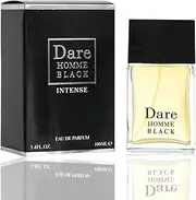 Dare Homme Intense men's Eau De Parfum, 3.4 Fl. Oz Men's Fragrance - Oriental flowers and fruits and Long-Lasting Woody Scent, Men's Cologne，Suitable For Romantic Dates And Daily Life.