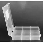 3 Grids Plastic Compartment Storage Box Jewellery Bead Craft Organiser J6816 E3