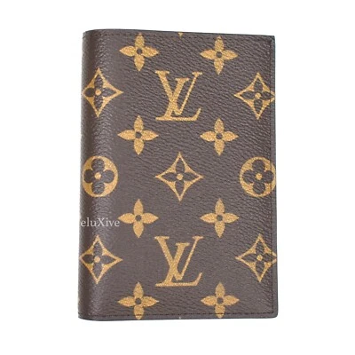 NWT Louis Vuitton VIP Gift Monogram Passport Holder Wallet Bordeaux AUTHENTIC