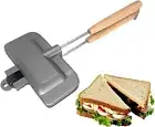 Breakfast Sandwich Maker 4W1H Sandwich Maker Hot Dog Toaster Press Bakeware No