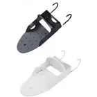 Wall Mount Ironing Board Hanger Black White Storage Rack Iron Holder Hotel